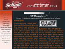 Tablet Screenshot of allthingsschool.com
